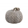 Hnědá latté dekorace dýně Pumpkin antique M - Ø 14*12cmBarva: hnědá latté antikMateriál: polyresin