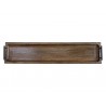 Dlouhý úzký dřevěný servírovací podnos s uchy Tours Tray - 90*20*8 cm Materiál : mangové dřevo, kovBarva : přírodní