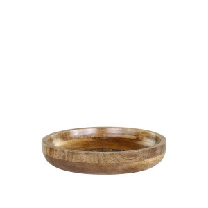 Dřevěná servírovací miska z mangového dřeva Tours Bowl - Ø 25*5 cm/ 1100ml