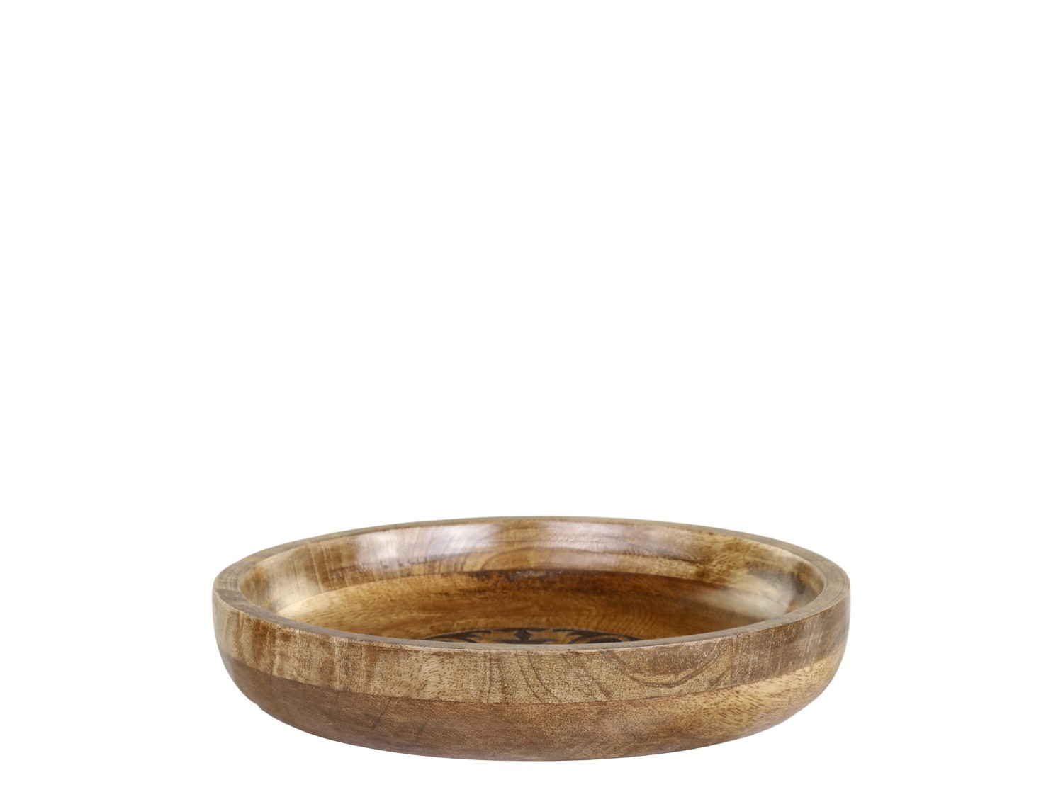 Dřevěná servírovací miska z mangového dřeva Tours Bowl - Ø 25*5 cm/ 1100ml