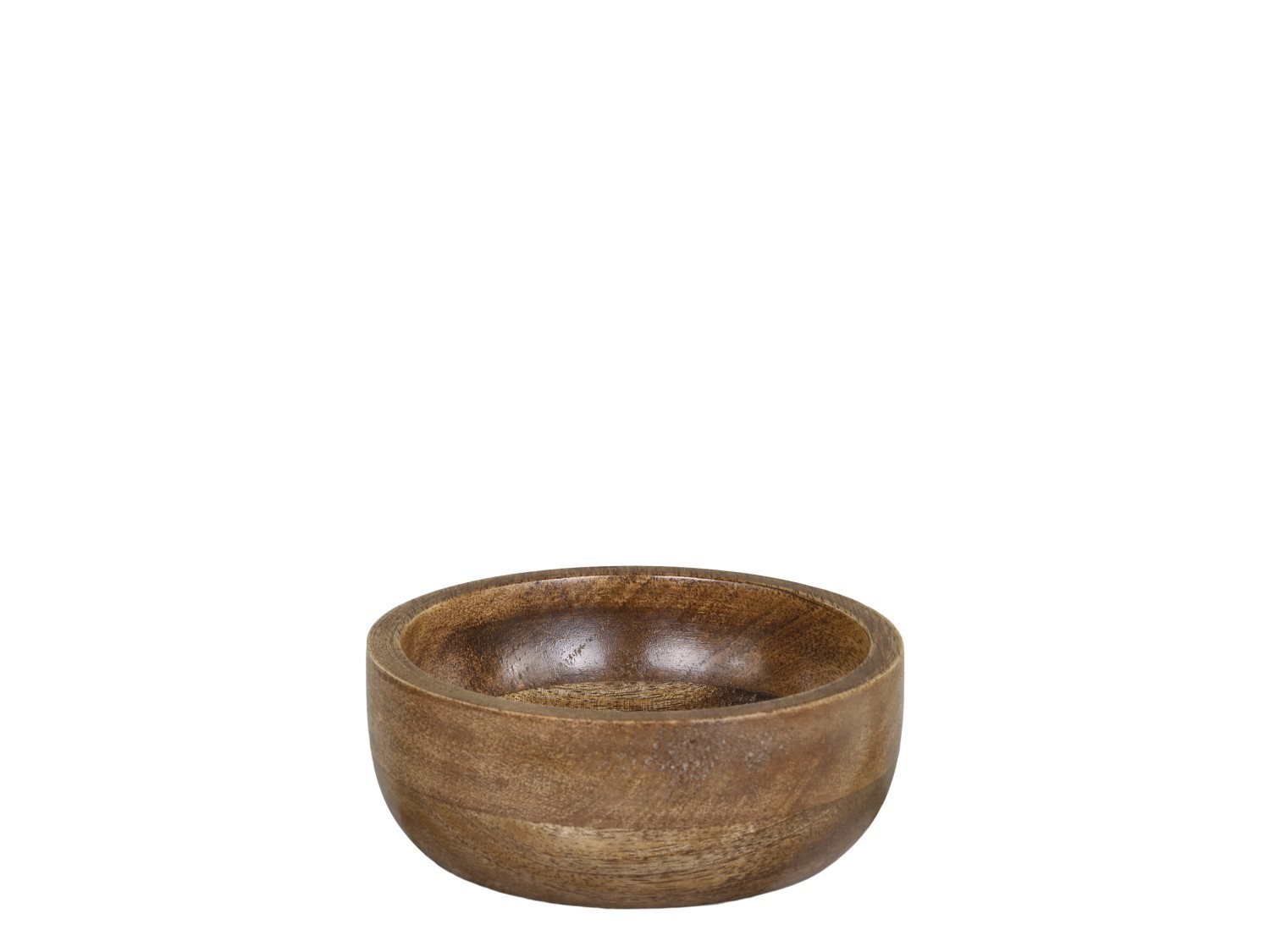 Levně Dřevěná servírovací miska z mangového dřeva Tours Bowl - Ø 12*5 cm/ 250ml 61078600