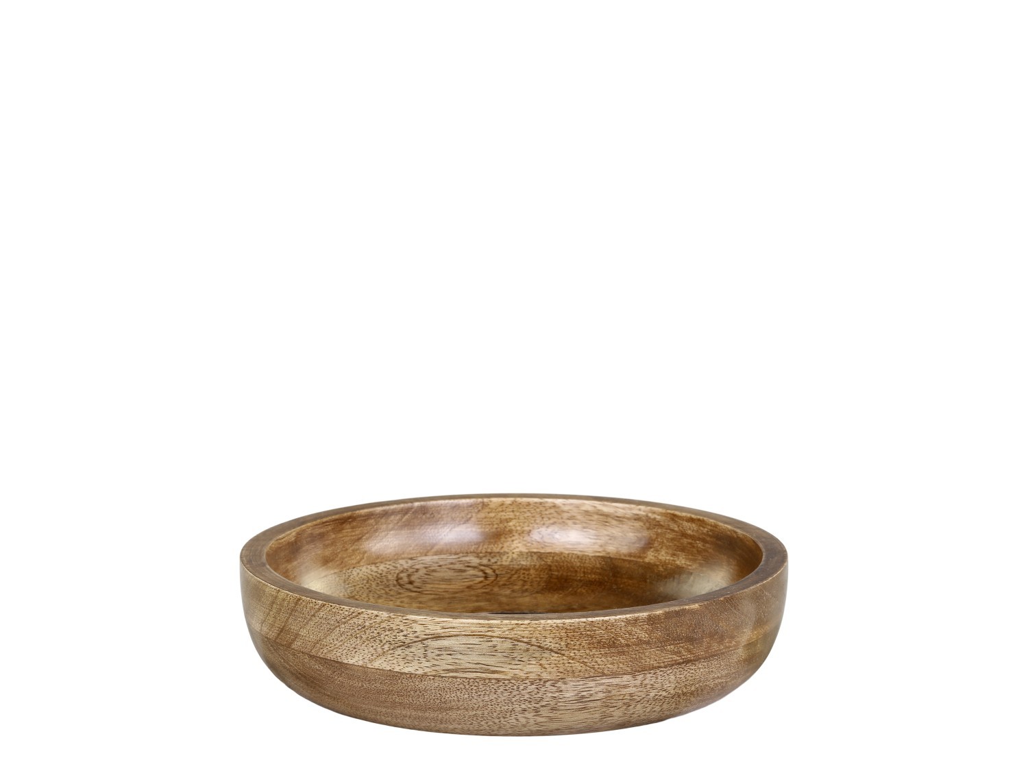 Dřevěná servírovací miska z mangového dřeva Tours Bowl - Ø 20*5 cm/ 750ml Chic Antique