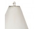 Bílá vintage stolní lampa Hillae - Ø 26*55 cm E27/max 1*60W