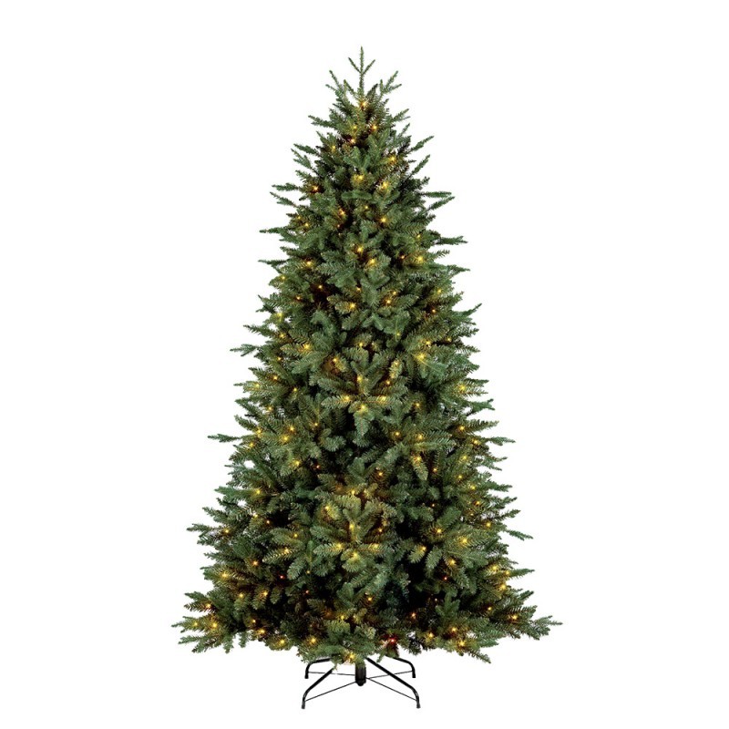 Levně Zelený vánoční stromek s led světýlky Christmas Tree - Ø 119*210cm 50-292210-SMART