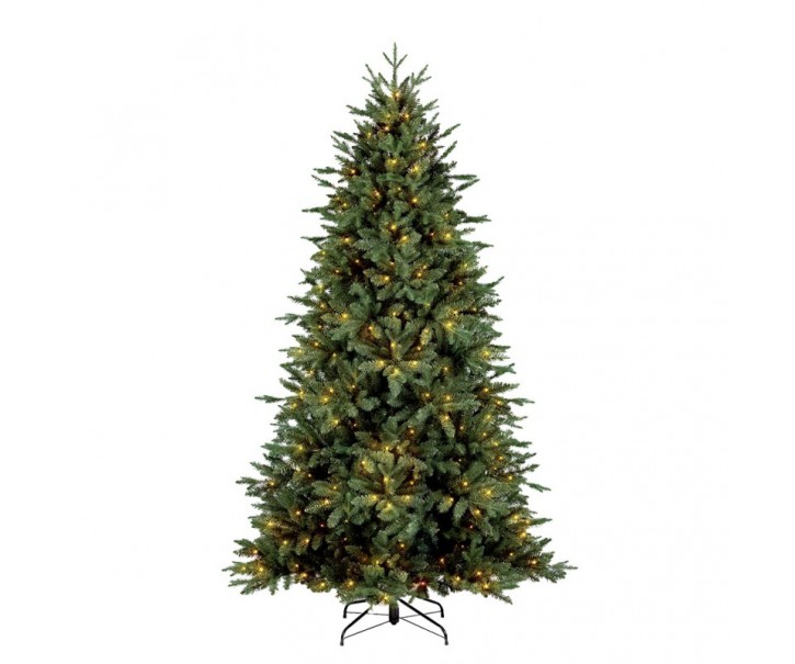 Zelený vánoční stromek s led světýlky Christmas Tree - Ø 137*240cm