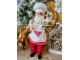 Vánoční dekorace Santa cukrář - 13*10*28 cm