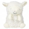 Bílá dveřní zarážka spící ovečka Sheep - 24*24*21 cm Barva: bílá offMateriál: polyester Údržba: Otřete navlhčeným hadříkem