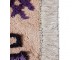 Béžovo- fialová koupelnová předložka Bohemian - 90*175cm
