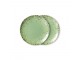 2ks keramický zelený dezertní talíř Kiwi - Ø 17*2cm 