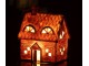 Vánoční perníková chaloupka s Led světýlky Gingerbread House - 17*14*22cm