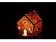 Vánoční perníková chaloupka s Led světýlky Gingerbread House - 18*15*17cm