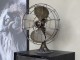 Mosazný dekorativní retro ventilátor na podstavci Factory - 31*21*37cm