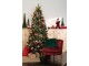 Zelený dekorační vánoční stromek s glitry - 20*20*50 cm