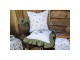 Bavlněný sedák s výplní s olivami Olive Fields - 40*40*4 cm