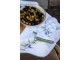 Bavlněný košík na pečivo s olivami Olive Fields - 35*35*8 cm
