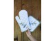 Bavlněná chňapka - rukavice s olivami Olive Fields - 18*30 cm