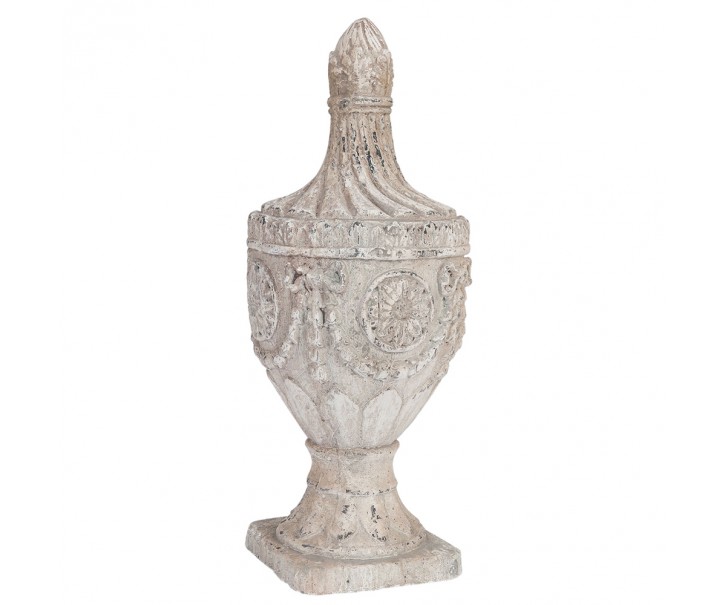 Dekorace Bílá 26x63 cm - Ř 26x63 cm Clayre & Eef
