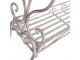 Béžový antik kovový stojan na ručníky Gisello - 65*40*93 cm