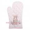 Bavlněná chňapka - rukavice s králíčkem Floral Easter Bunny  - 18*30 cmBarva: pastelově růžová, béžová, hnědá, zelenáMateriál: 100% bavlnaHmotnost: 0,074 kg