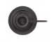 Černý antik kovový svícen na úzkou svíčku Ariana black - 9*11*15 cm