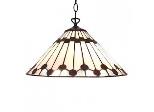 Závěsná stropní lampa Tiffany Branilla - Ø 40 cm E27/max 1*60W
