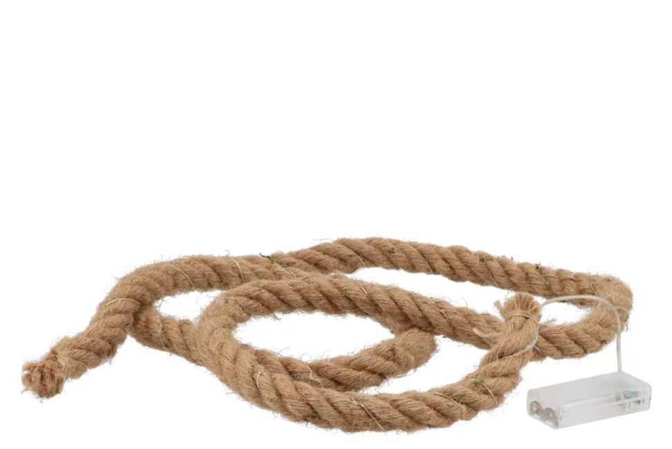 Dekorace lano s led světýlky - Ø 2,5 *200 cm / 2AA