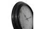 Černošedé nástěnné hodiny London - Ø 30x4 cm