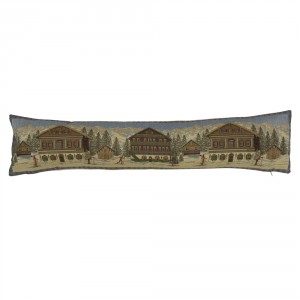 Gobelinový dlouhý polštář horská chata Chalet - 90*15*20cm