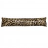 Kožený dlouhý polštář z hovězí kůže Cow leopard - 90*20*10cm Barva: béžová, hnědáMateriál: Potah: hovězí kůže vpředu , bavlna vzadu / výplň: 100% polyesterHmotnost: 0,6 kg