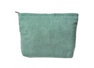 Zelená dámská toaletní taška Carina - 25*18 cm