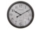 Hnědé nástěnné hodiny Westminster - Ø 40*4 cm / 1*AA