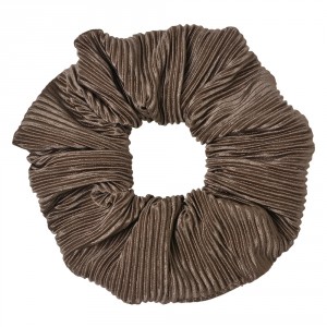 Tmavě hnědá gumička do vlasů
