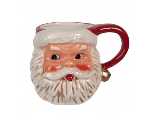 Keramický hrnek hlava Santa - 14*10*11 cm / 450 ml