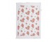 Bílý kuchyňský froté ručník s růžičkami Sweet Roses - 40*66 cm