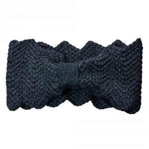 Šedá dámská čelenka - 10*22 cm