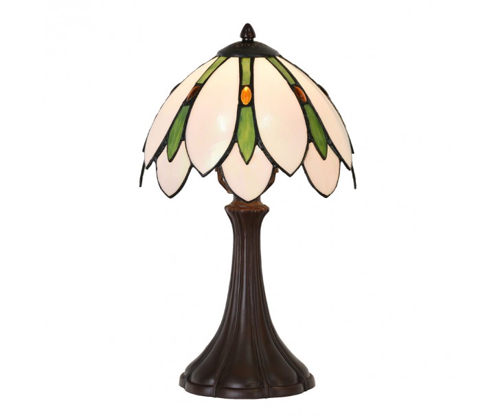 Stolní lampa Tiffany Gema - Ø 25x42 cm E14/max 1x40W