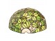 Zelená nástěnná lampa s květy Tiffany Tremblay - 30*15*18 cm E14/ 1*40W Clayre & Eef