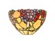 Nástěnné světlo Tiffany s květy Violle - 30*15*18 cm E14/max 1*40W