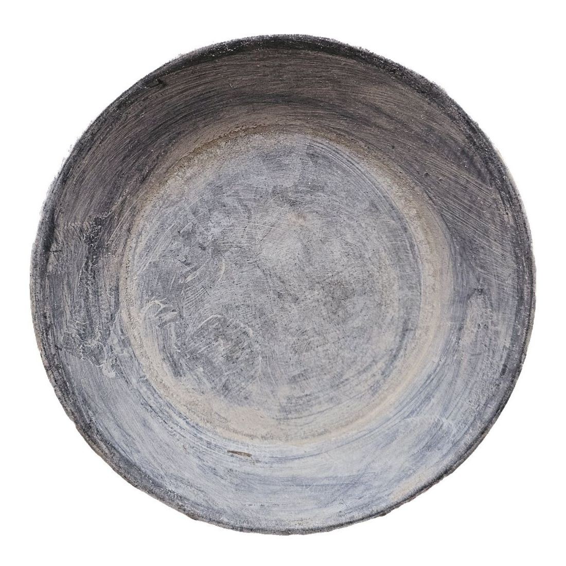 Zinkový antik plechový svícen Dorié - Ø 9*2cm 16M3218