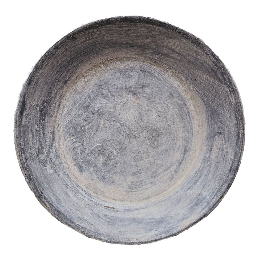 Zinkový antik plechový svícen Dorié - Ø 9*2cm