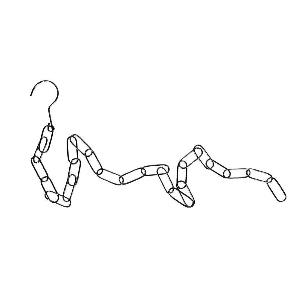Černý závěsný řetěz - 100 cm