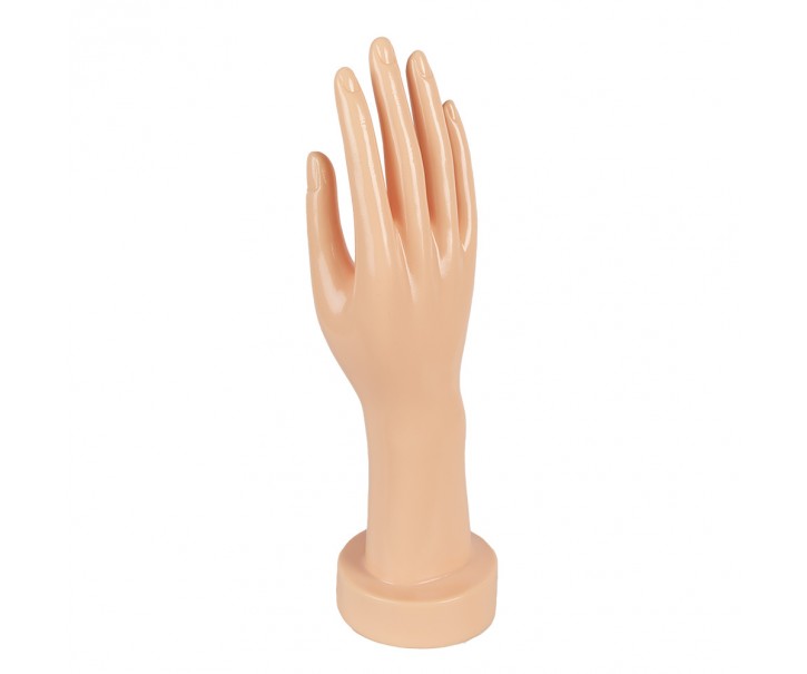 Dekorace dámská ruka na vystavení prstenů - Ø 7*26 cm