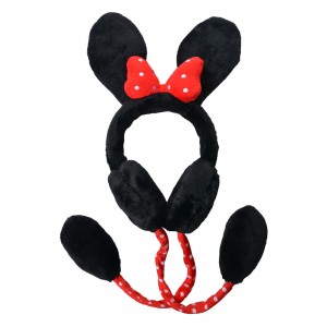 Dětské klapky na uši pohyblivé uši Minnie