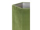 Zelené sametové stínidlo Hexagon olive - 24*24*30 cm/ E27