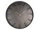 Šedé antik nástěnné kovové hodiny Philco - Ø 49*5 cm / 1*AA