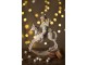 Vánoční závěsná dekorace chlapec na houpacím koníkovi - 14*7*20 cm