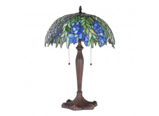 Stolní lampa Tiffany lampa Rousse - Ø 41x60 cm E27/max 2x60W