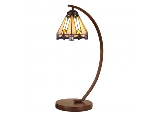 Stolní lampa Tiffany Daira - Ø 20x57 cm E27/max 1x60W
