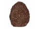 Dekorace čokoládové vejce s květy Egg - Ø 11*14 cm
