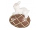 Dekorace králík na čoko vejci - 10*7*11 cm